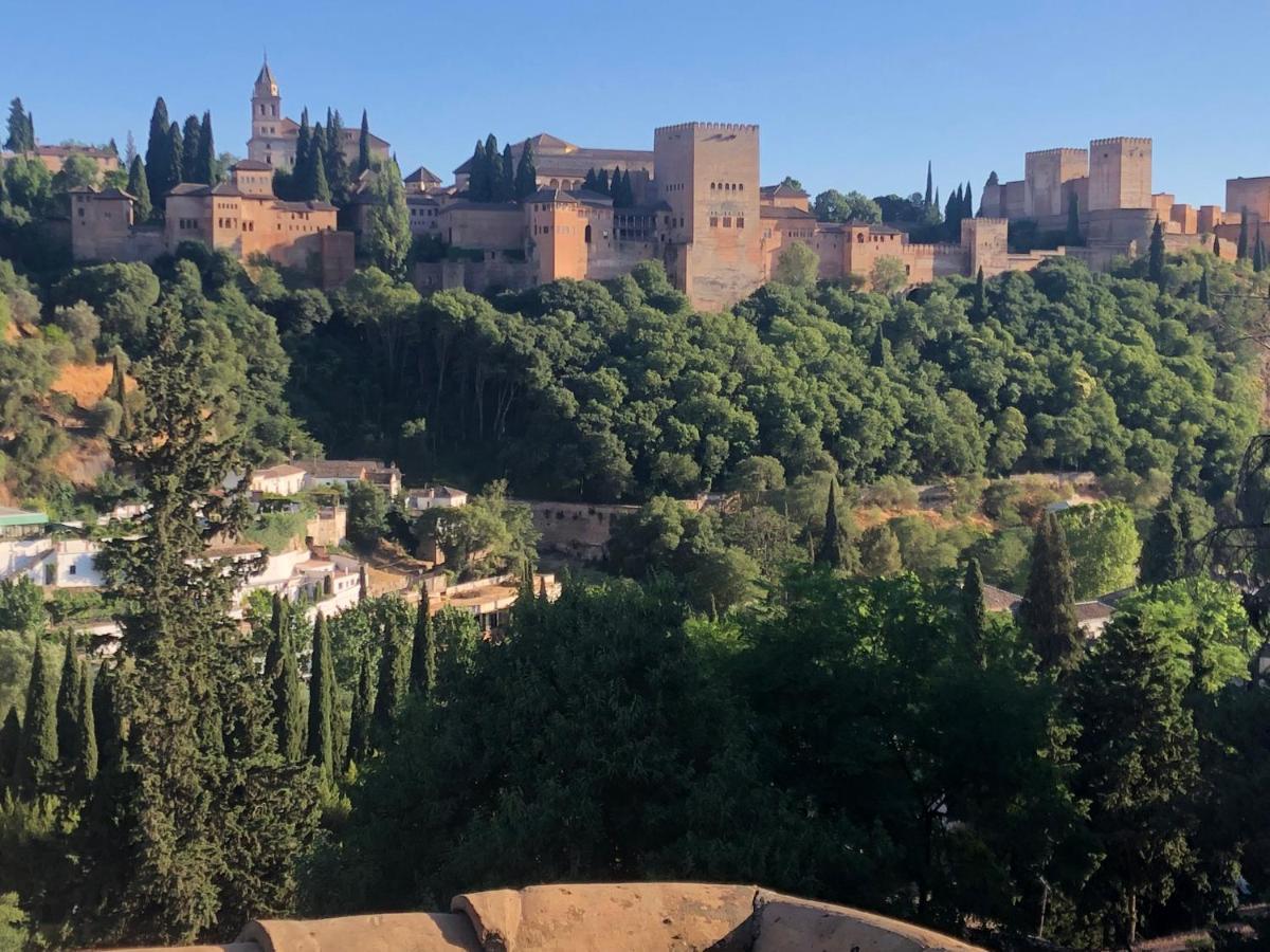 Ferienwohnung Alhambra En El Sacromonte Granada Exterior foto